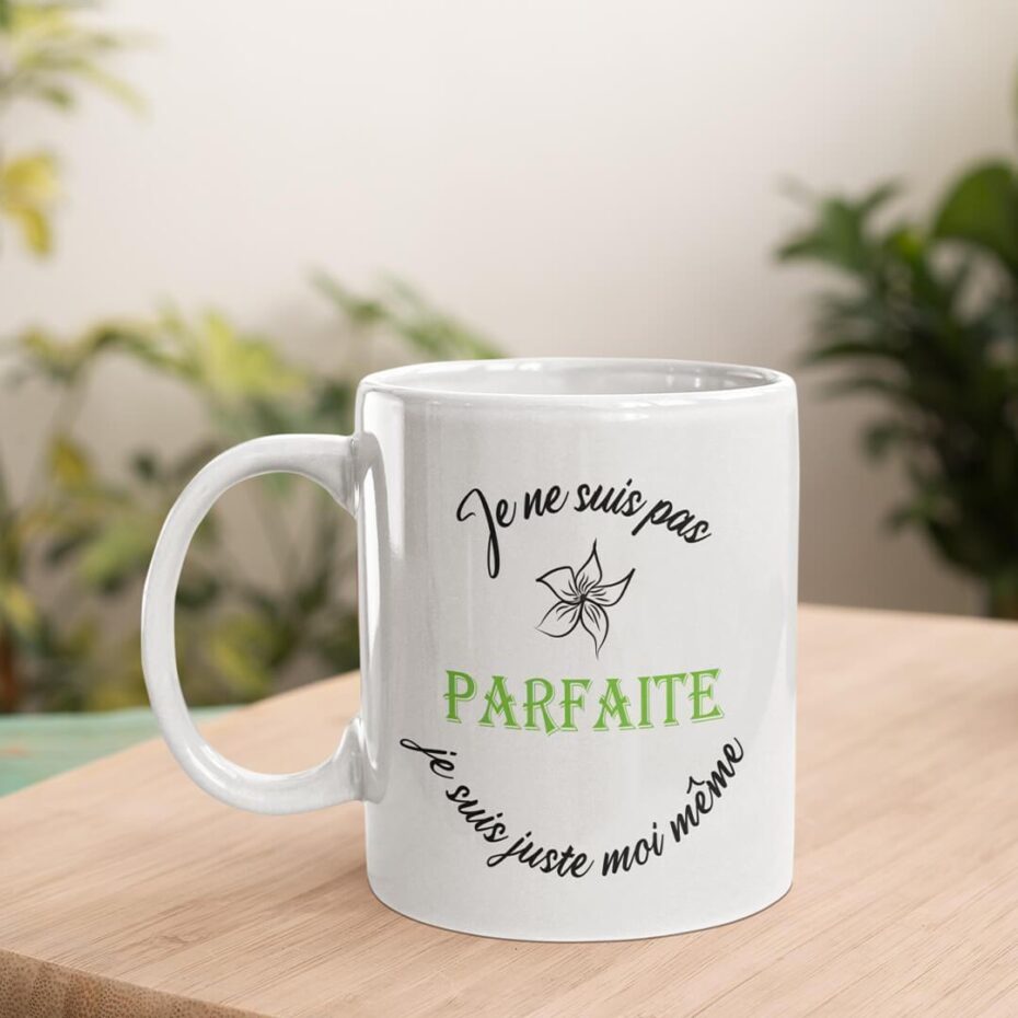 French Humor Mug "Je Ne Suis Pas Parfait Mais Je Suis Beau-Père" - 330ml Ceramic, Ideal Gift For Stepdad, Father's Day