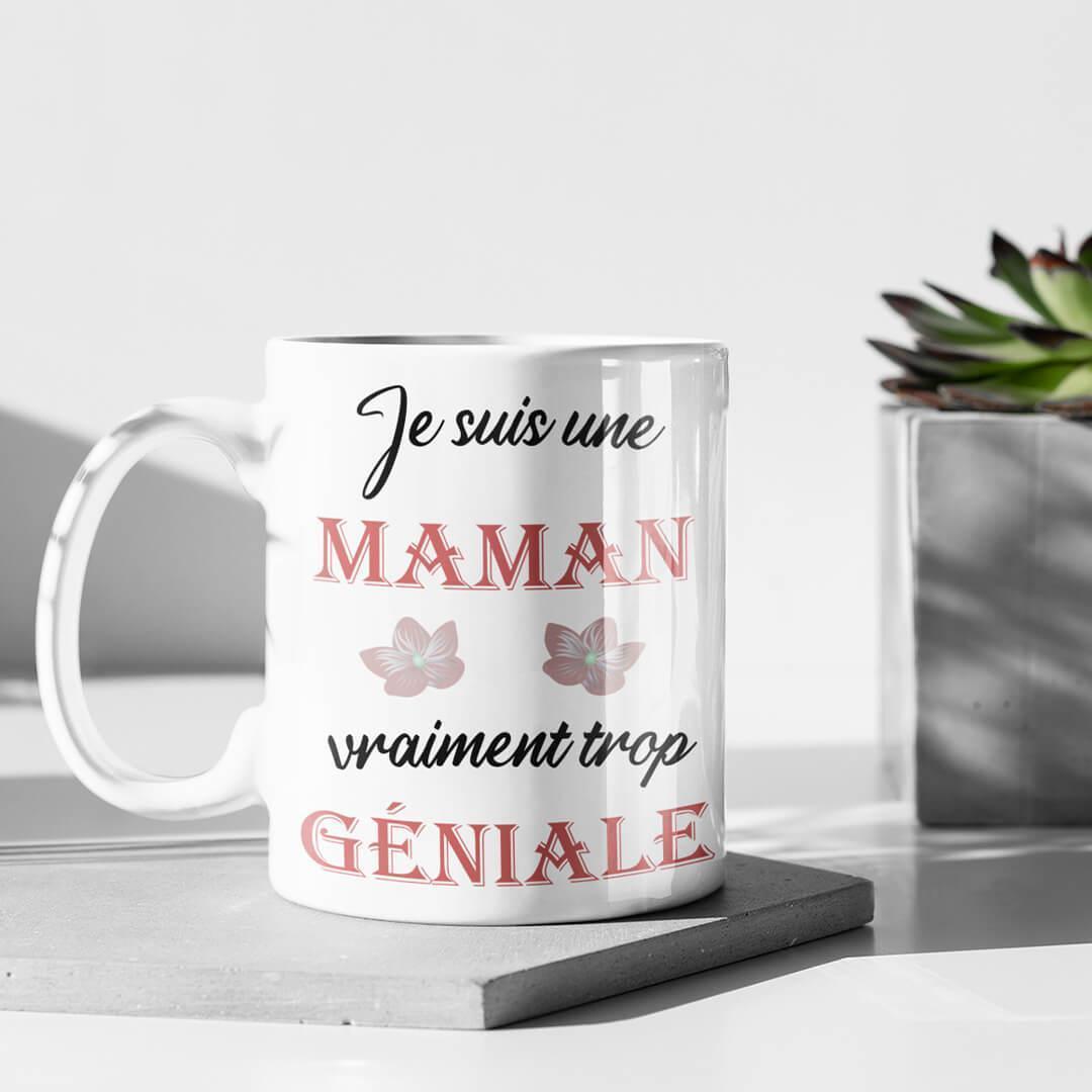 Mug blanc - Mamans géniales - Les meilleures sont pianistes main image 1