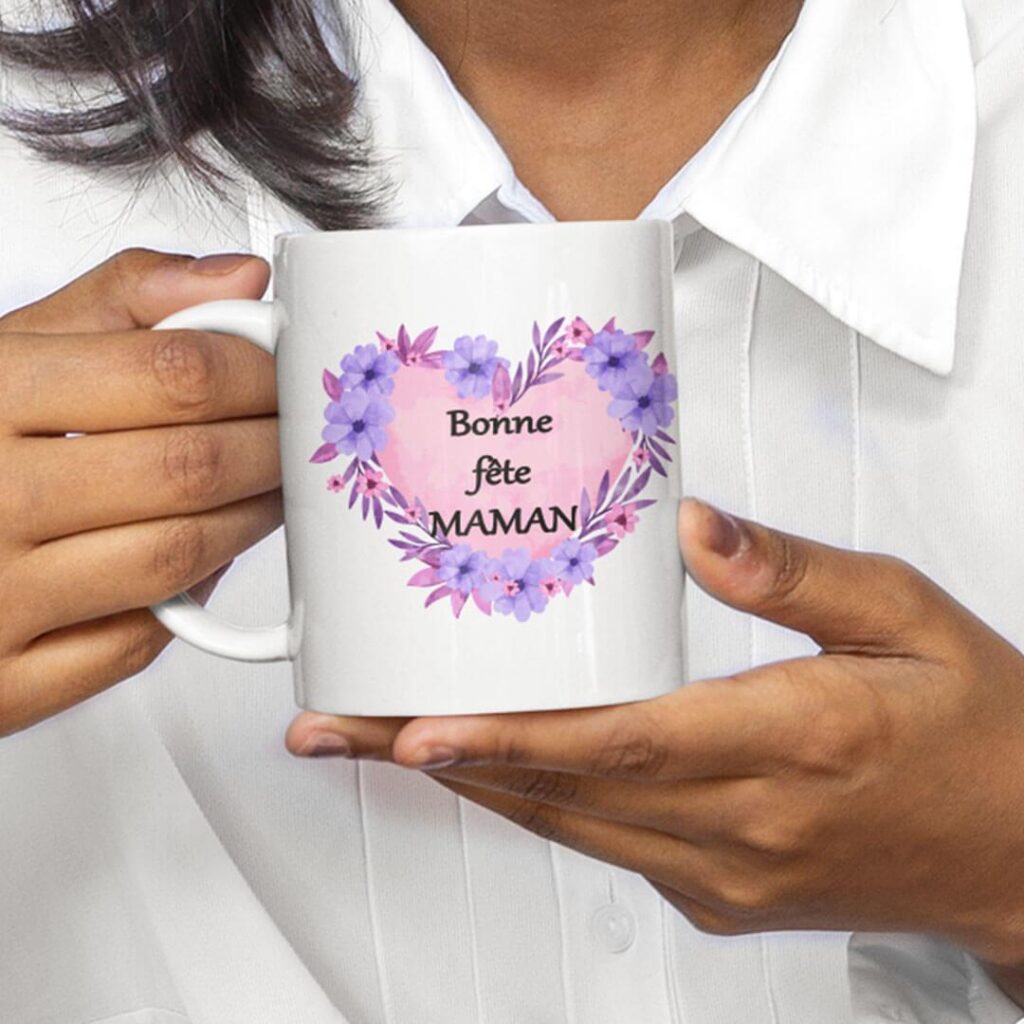 Mug Personnalisé Bonne Fête Maman - Les Mugs de Becky