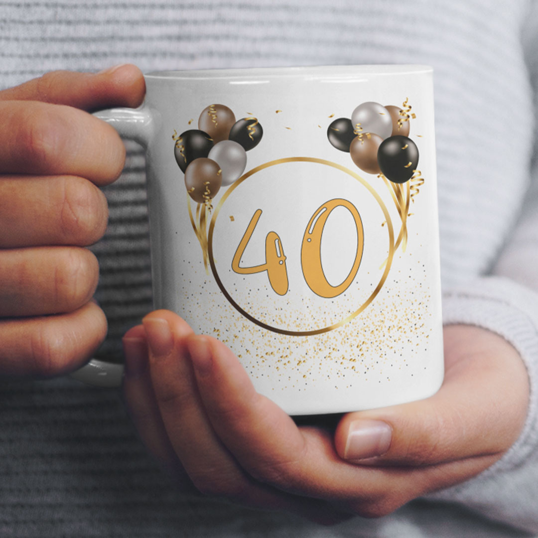 Mug uni - Anniversaire 41 Ans -  Original 1985 - Pur produit Auvergnat